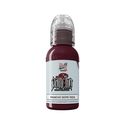 World Famous Limitless Tattoofarbe - A.D. Pancho Dope Red (30 ml)