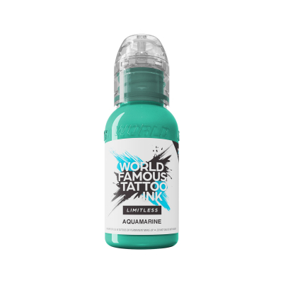 World Famous Limitless Tattoofarbe - Aquamarine (30 ml)