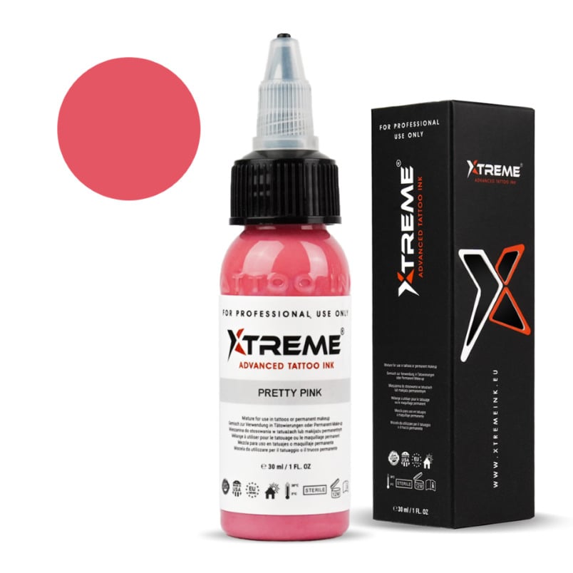 XTreme Ink Tattoofarbe - Pretty Pink (30 ml)