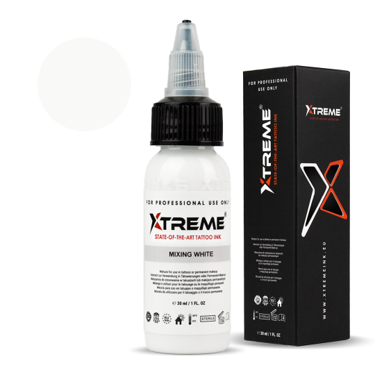 Xtreme Ink Tattoofarbe - Mixing White (30 ml)