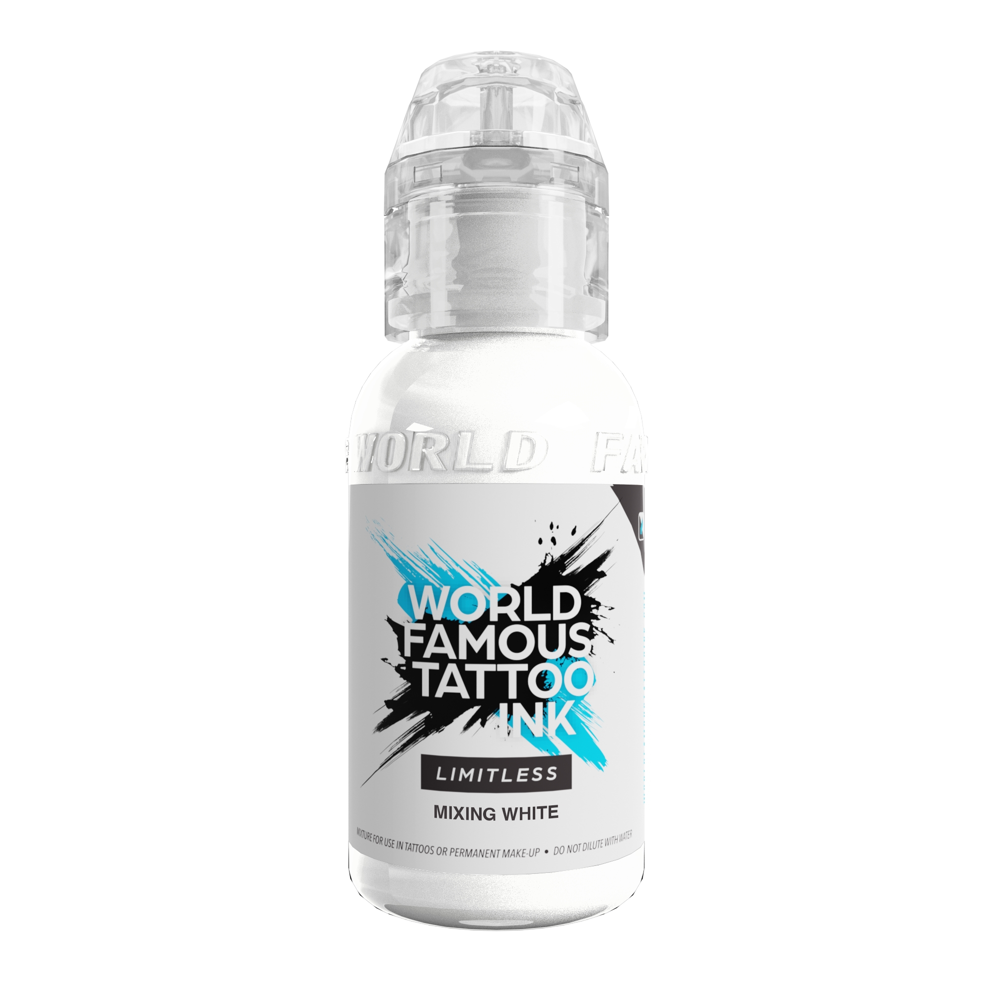 World Famous Limitless Tattoofarbe - Mixing White (30ml)