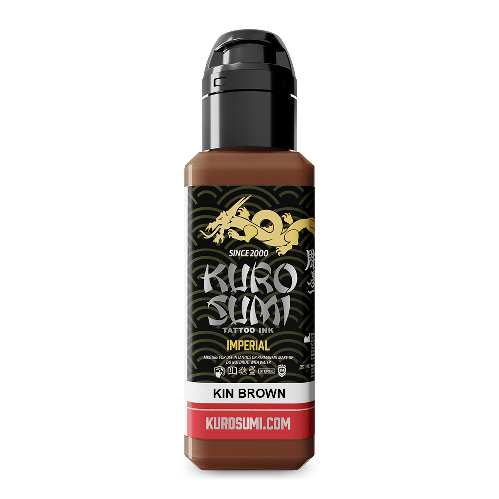 Kuro Sumi Imperial Tattoofarbe - Kin Brown (44 ml)