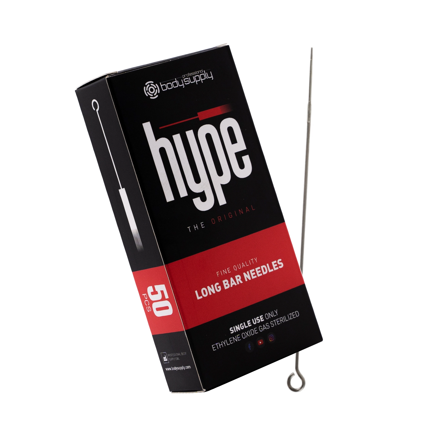 BodySupply Hype Nadeln 50 St. - 09RS Long Taper