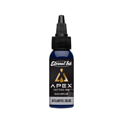 Eternal Ink Tattoofarbe REACH - Atlantis Blue (30 ml)