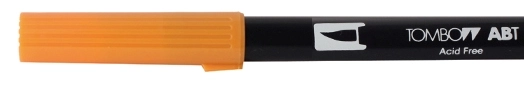 Tombow Dual Brush Tattoo-Stift - Orange