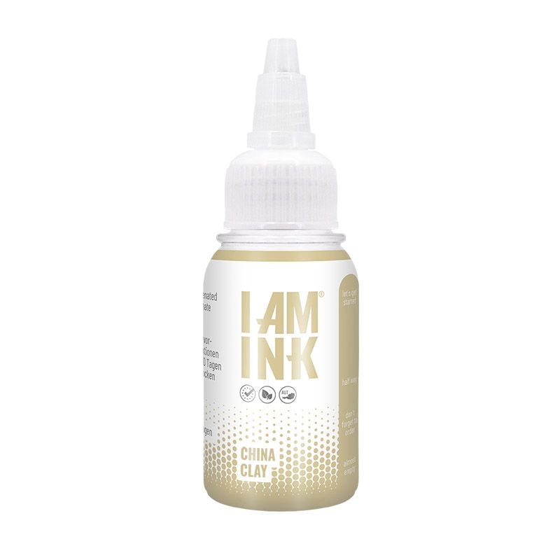 I AM INK Tattoofarbe - China Clay (30 ml)