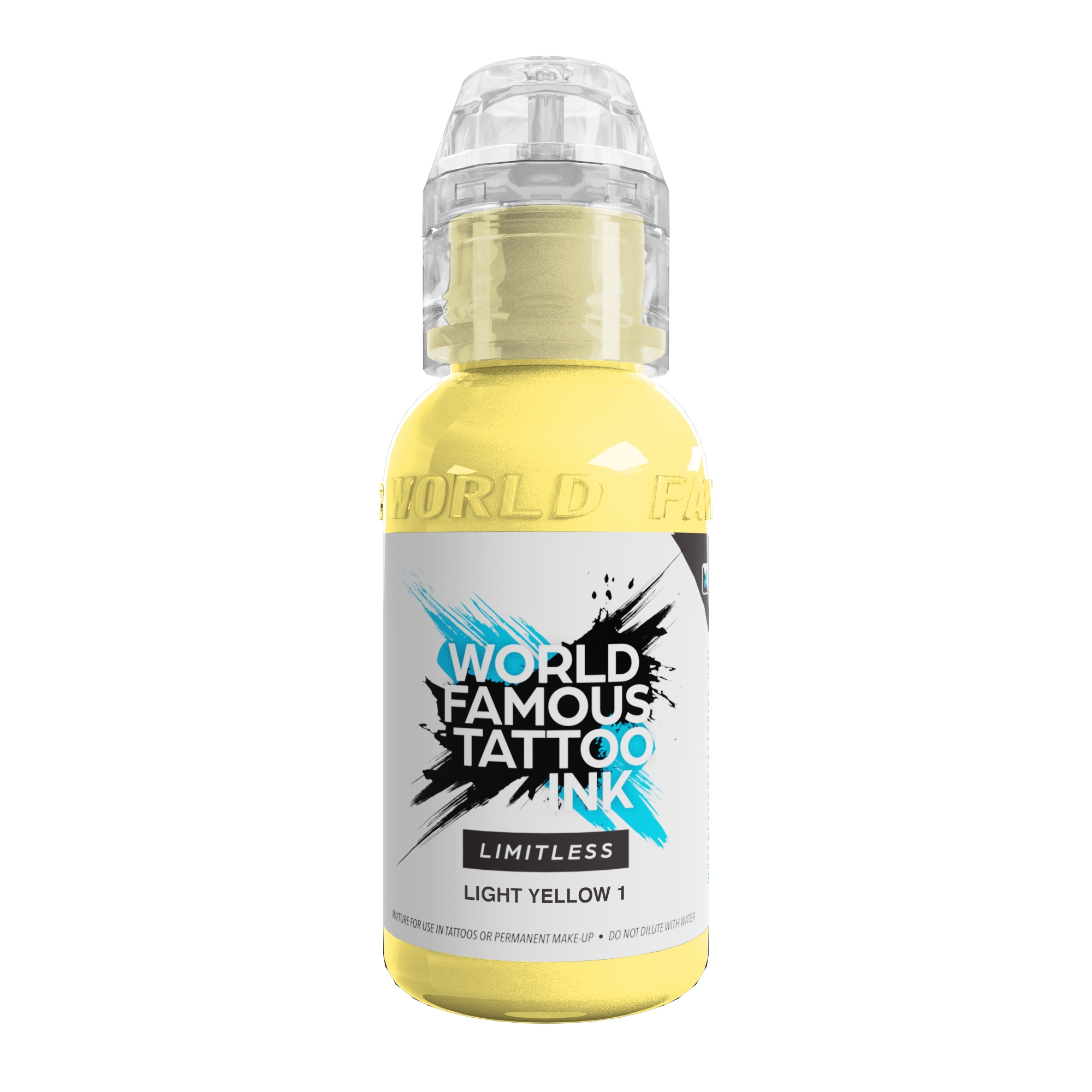 World Famous Limitless Tattoofarbe - Light Yellow 1 (30ml)