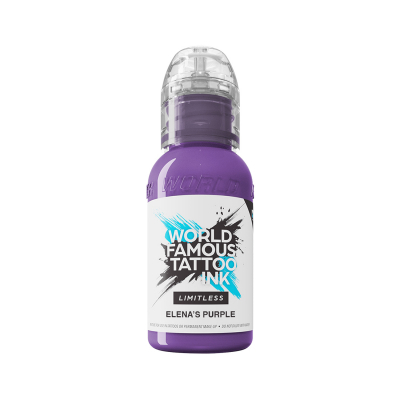 World Famous Limitless Tattoofarbe - Elena's Purple (30 ml)