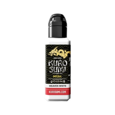 Kuro Sumi Imperial Tattoofarbe - Zhang Po Heaven White (44 ml)