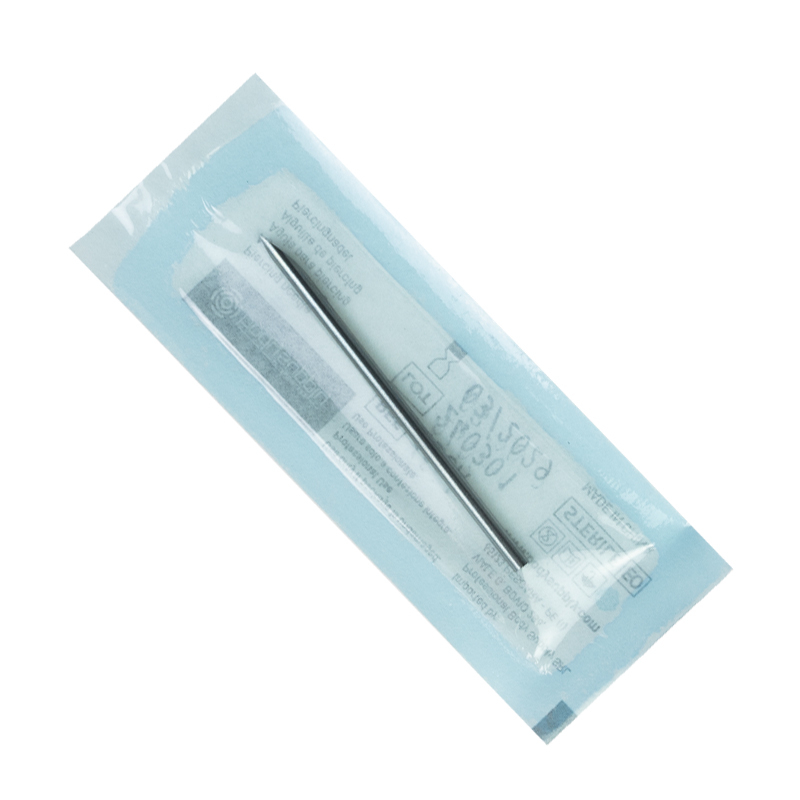 BodySupply beschichtete, sterile, gerade Piercingnadeln 100 St.