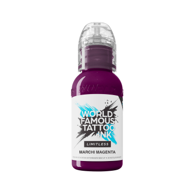 World Famous Limitless Tattoofarbe - Marchi Magenta (30 ml)