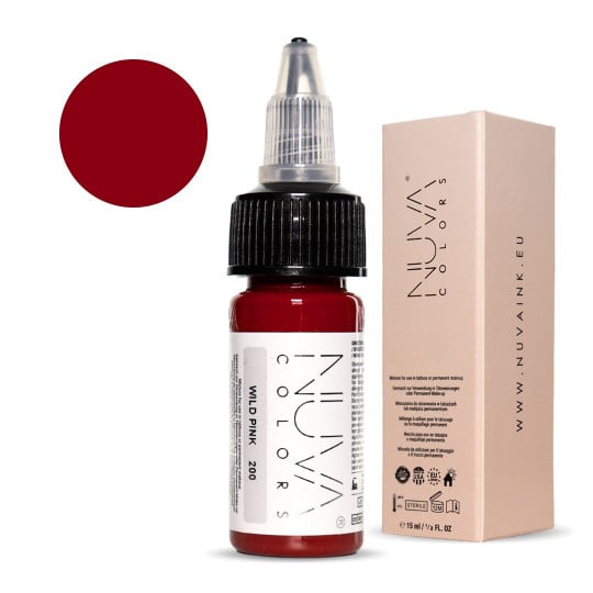 Nuva Colors PMU Pigment - 200 Wild Pink (15 ml)