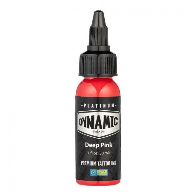 Dynamic Platinum Tattoo Ink - Deep Pink (30 ml) - Reach-konform