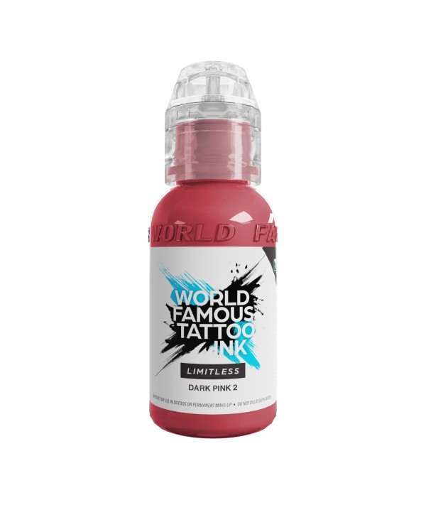 World Famous Limitless Tattoofarbe - Dark Pink 2 (30ml)