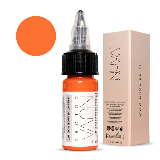 Nuva Colors PMU Modifikator - 970 Bright Orange Mod (15 ml)