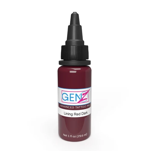 Intenze Ink Tattoofarbe REACH - Lining Red Dark (30 ml)