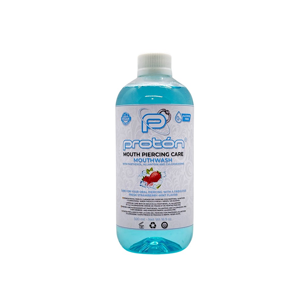 Proton Mouth Piercing Care - 0,12 % Chlorhexidin Mundwasser (500 ml)