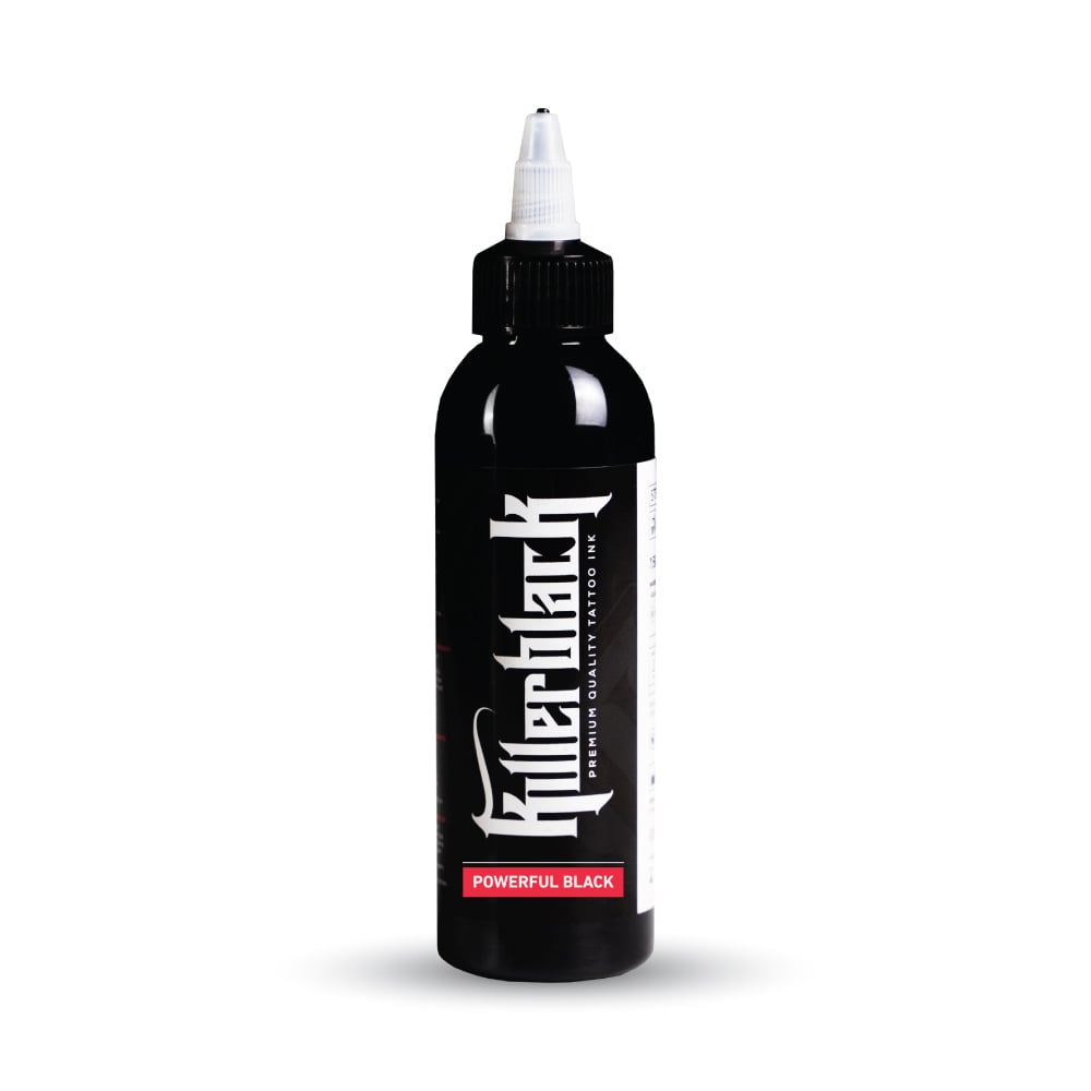 KillerBlack Tattoofarbe - Powerful Black (150ml)