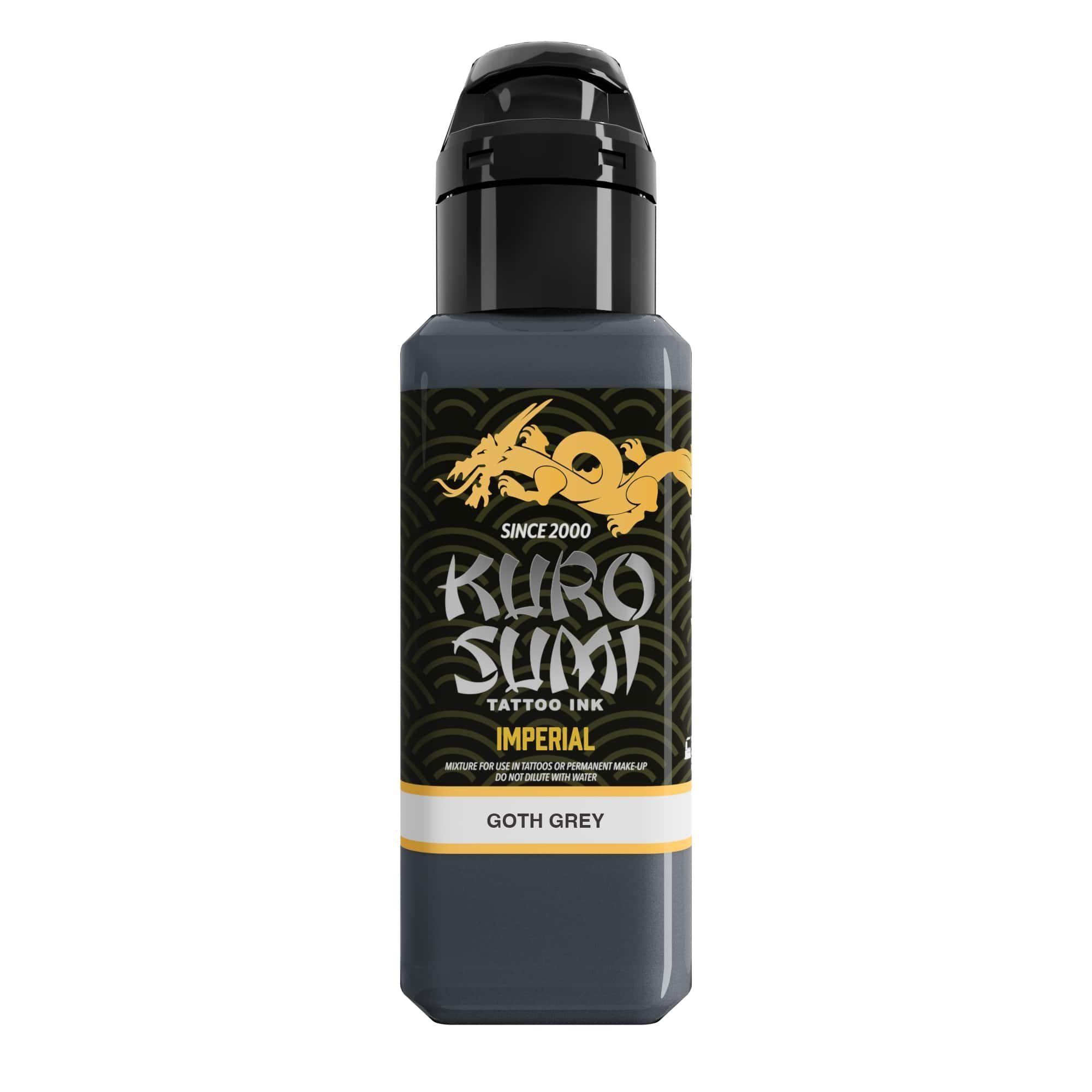 Kuro Sumi Imperial Tattoofarbe - Goth Grey