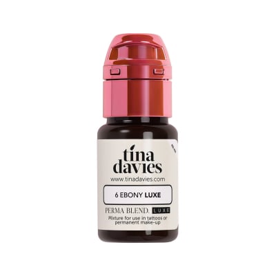 Perma Blend Luxe PMU Pigment - Tina Davies Ebony (15 ml)