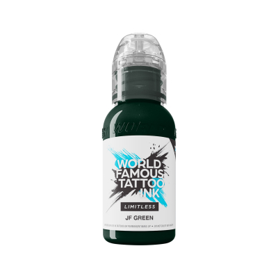 World Famous Limitless Tattoofarbe - JF Green (30 ml)