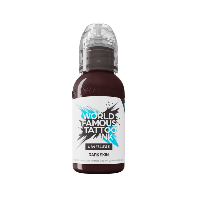 World Famous Limitless Tattoofarbe - Dark Skin (30 ml)