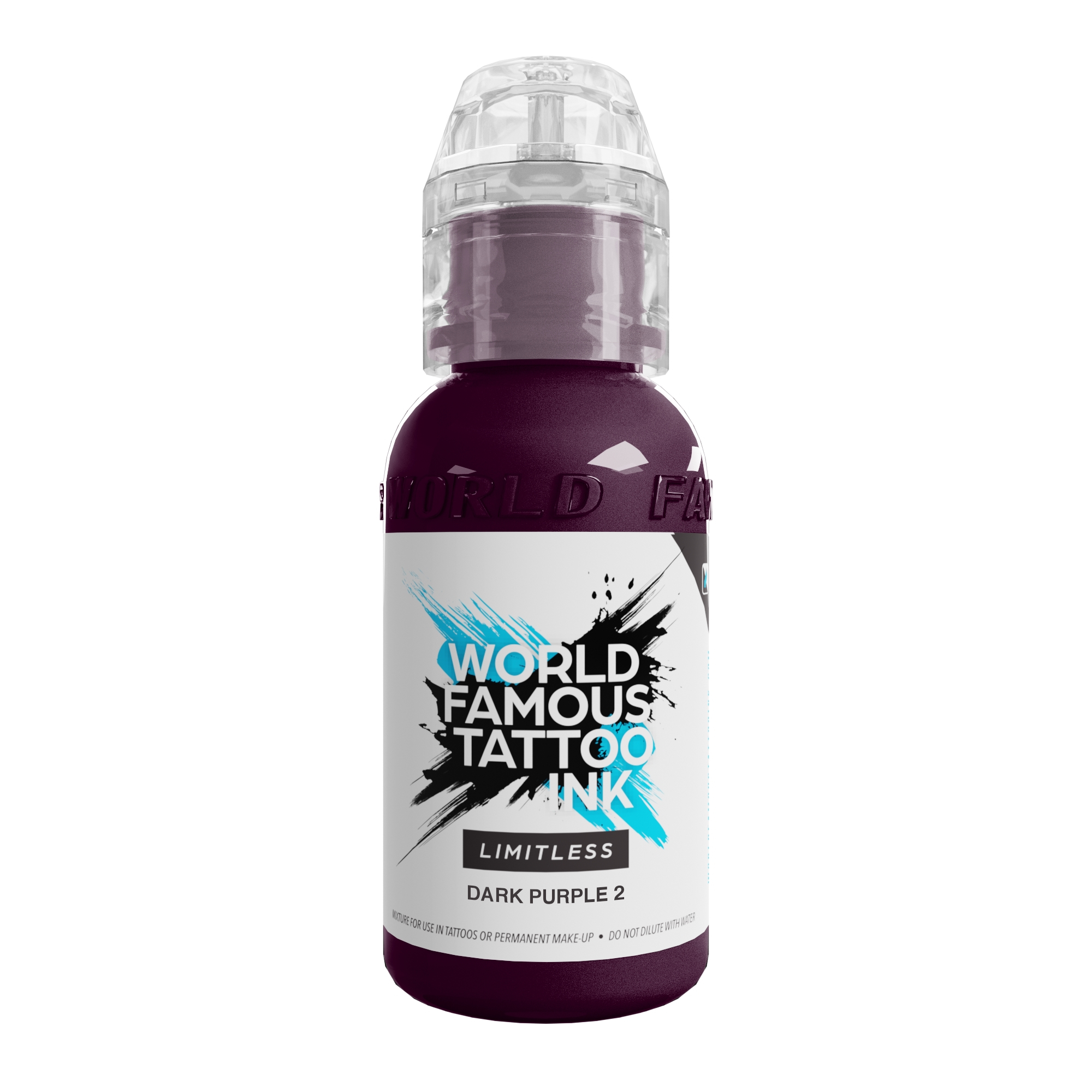 World Famous Limitless Tattoofarbe - Dark Purple 2 (30ml)