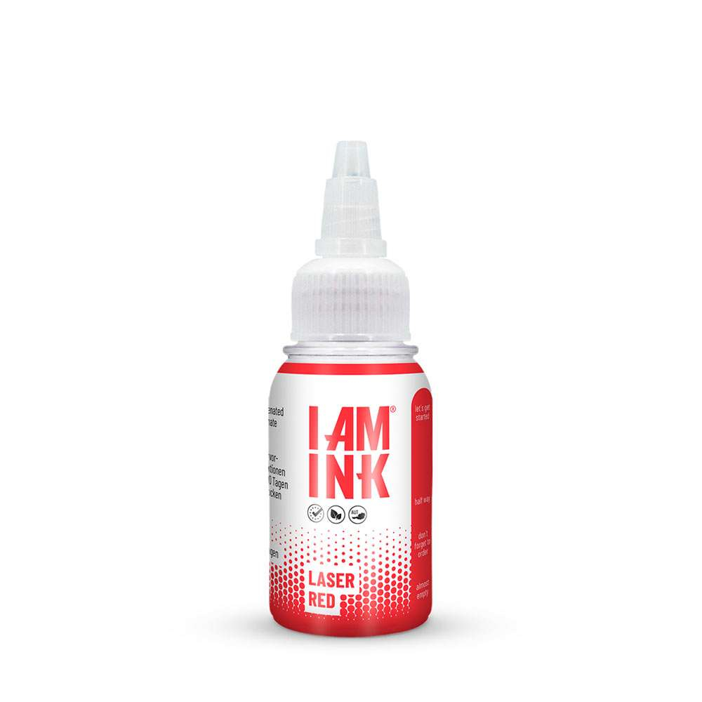 I AM INK Tattoofarbe - Laser Red