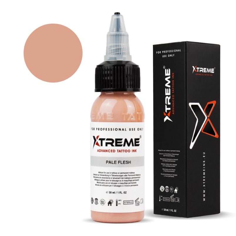 XTreme Ink Tattoofarbe - Pale Flesh (30 ml)