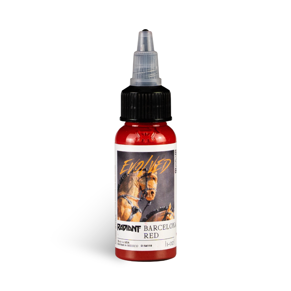 Radiant Tattoofarbe REACH - Barcelona Red (30 ml)