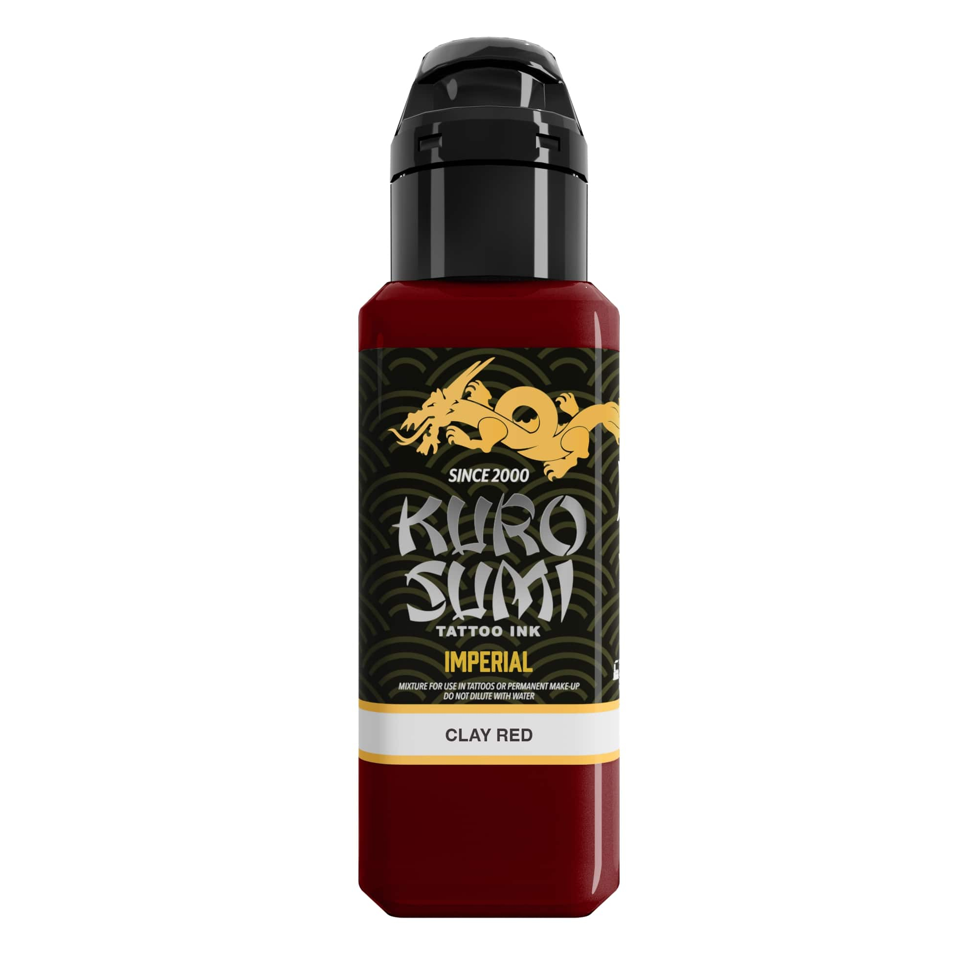 Kuro Sumi Imperial Tattoofarbe - Clay Red