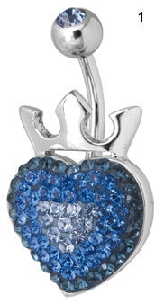 CE TITANIUM CRYSTAL ROYAL HEART