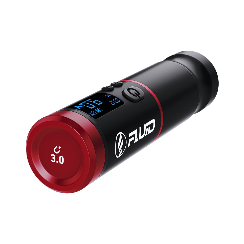 BodySupply Wireless Pen Fluid V2+ THE LIGHT (3,0 mm Nadelhub) - Schwarz