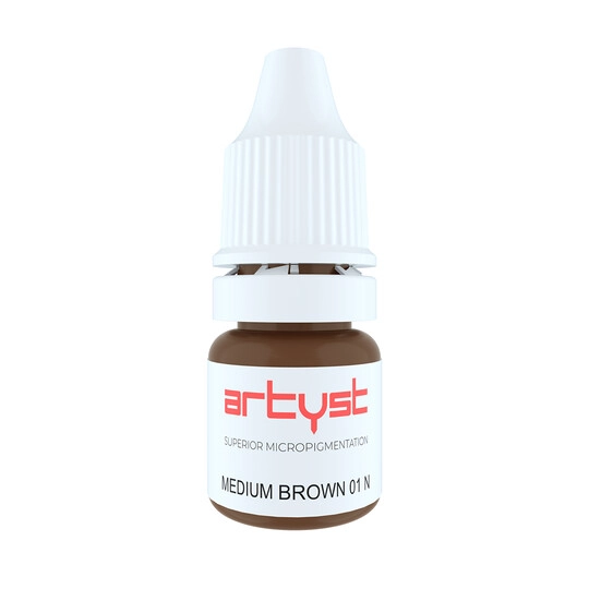 Artyst Augen Pigmente - Medium Brown 01 N (Mittelbraun) (10 ml)
