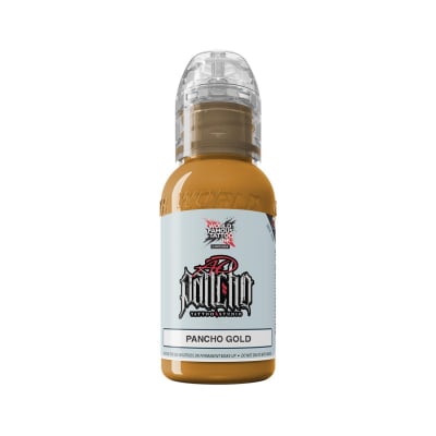 World Famous Limitless Tattoofarbe - A.D. Pancho Gold (30 ml)