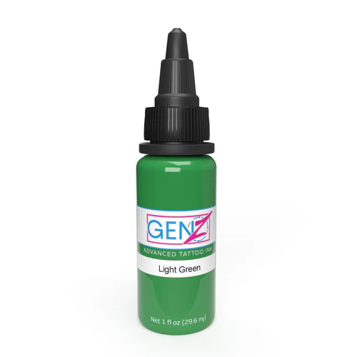 Intenze Ink Tattoofarbe REACH - Light Green (30 ml)