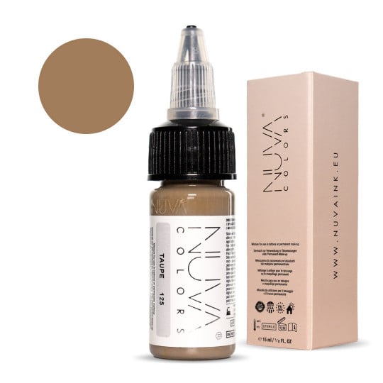 Nuva Colors PMU Pigment - 125 Taupe (15 ml)