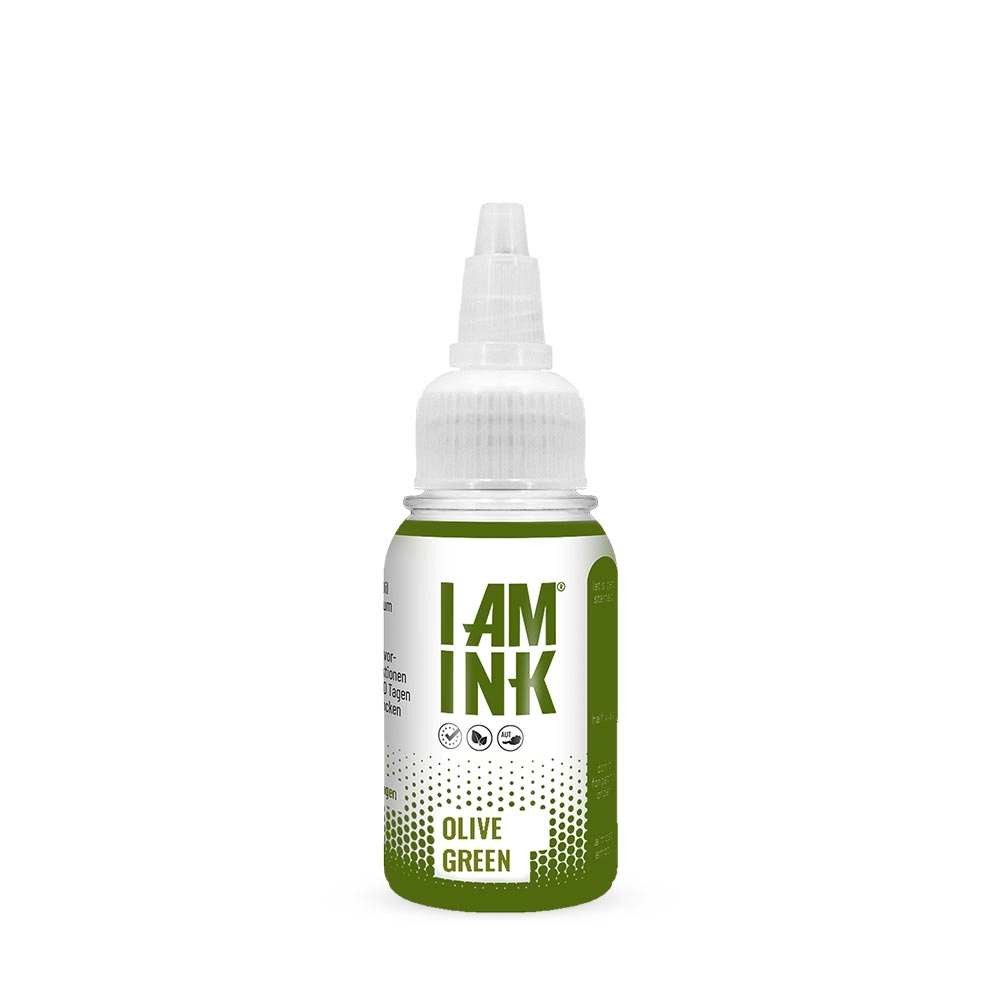 I AM INK Tattoofarbe - Olive Green (30 ml)