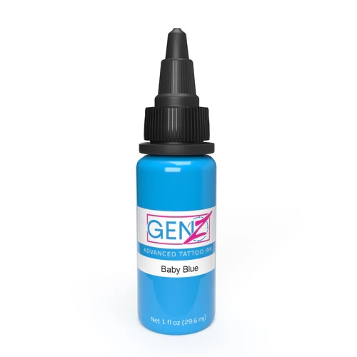 Intenze Ink Tattoofarbe REACH - Baby Blue (30 ml)