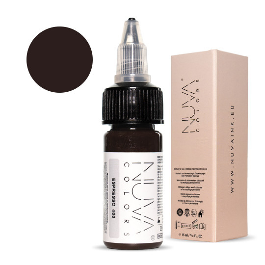 Nuva Colors PMU Pigment - 400 Espresso (15 ml)