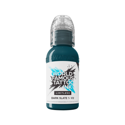 World Famous Limitless Tattoofarbe - Dark Slate 1 V2 (30 ml)