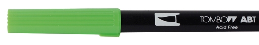 Tombow Dual Brush Tattoo-Stift - Willow Green