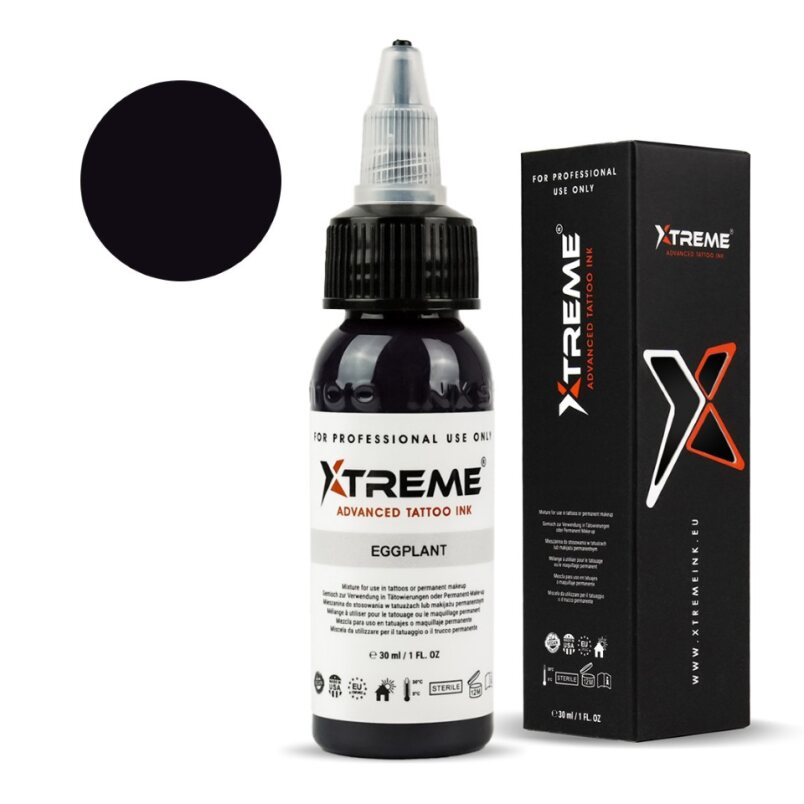 XTreme Ink Tattoofarbe - Eggplant (30 ml)