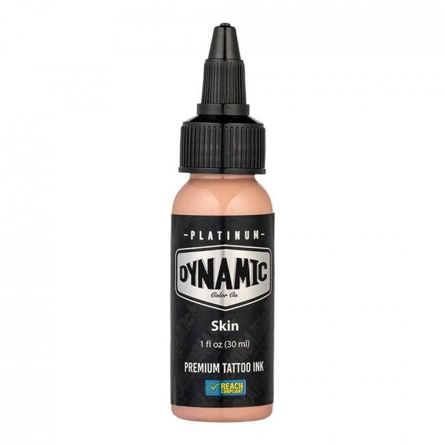 Dynamic Platinum Tattoo Ink - Skin (30 ml) - Reach-konform