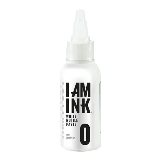 I AM INK Tattoofarbe - First Generation - 0 White Rutile Paste