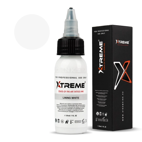 Xtreme Ink Tattoofarbe - Lining White (30 ml)