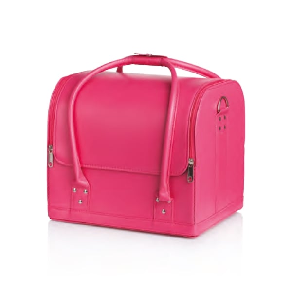 Kosmetik-Schultertasche - Hot Pink